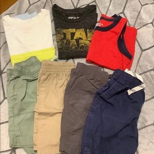 T-shirt & shorts bundle 4T